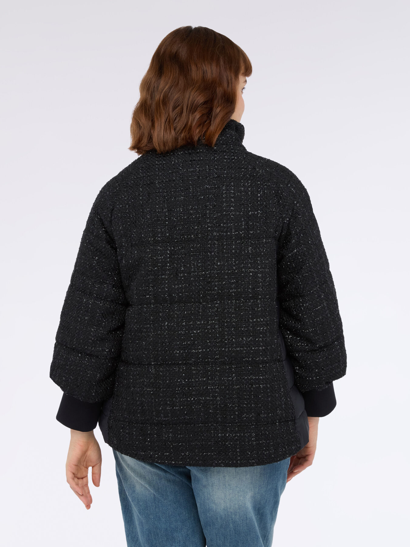 Two-material design down jacket image number 5