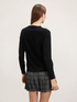 Pull oversize à motif nœud image number 1