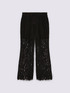 Pantaloni flare in pizzo image number 5