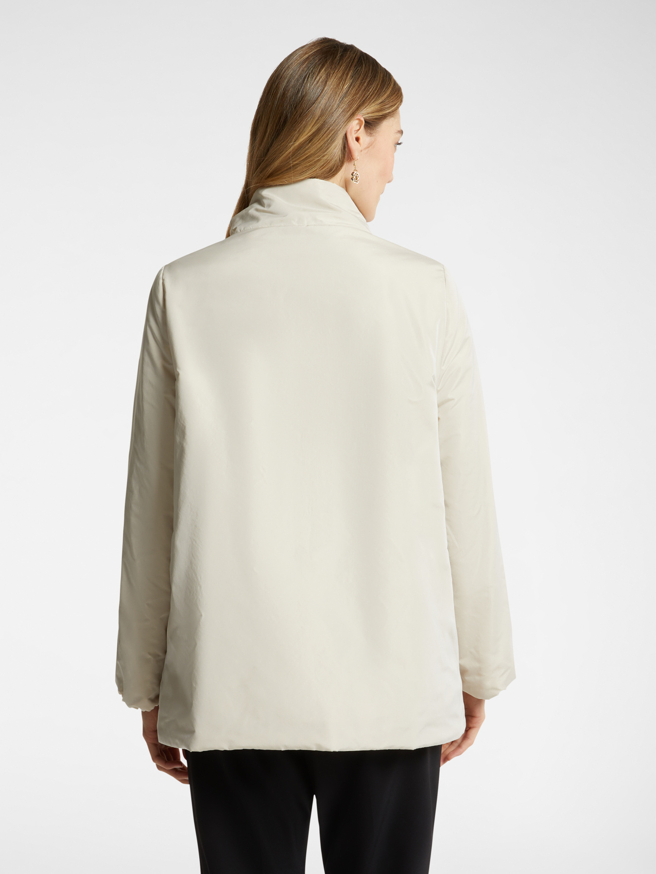 Jacket with oversized pockets and 'cashfeel' lining image number 1