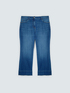 Jeans Kick Flare lavaggio blu effetto washed image number 5