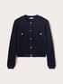 Cardigan mit Paillettenfaden image number 4
