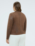 Soft touch biker jacket image number 1