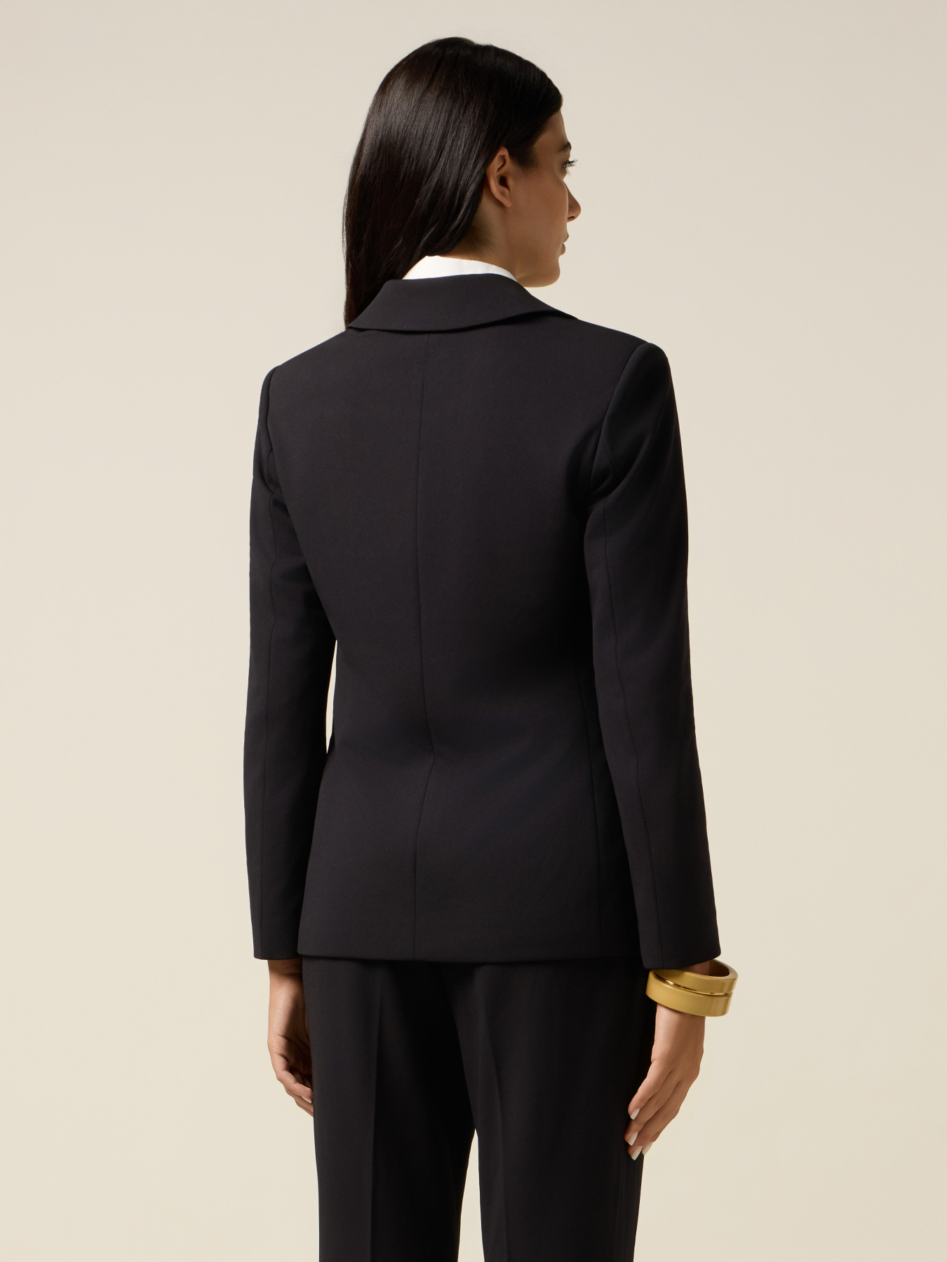 Blazer con profilo a contrasto image number 1