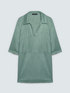 Kurzes Soft-Touch-Kleid mit Polokragen image number 5