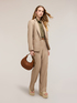 Einreihiger Blazer aus Leinenmischung image number 3