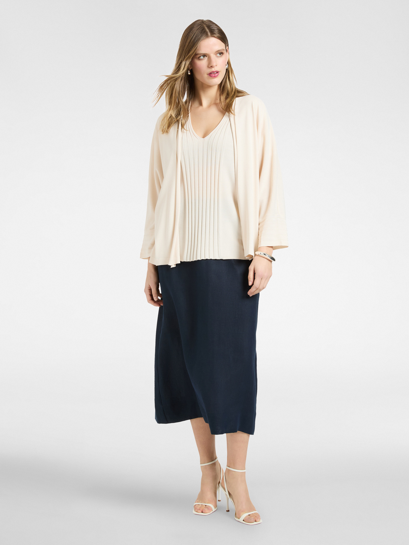 Cardigan misto viscosa image number 2