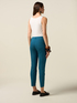 Skinny cotton blend trousers image number 1