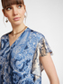 Dual print blouse image number 3