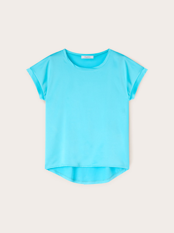 T-shirt bimaterica
