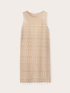Vestito ricamato con frange image number 3