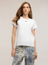 Tricou din jersey cu inimă din paiete image number 0