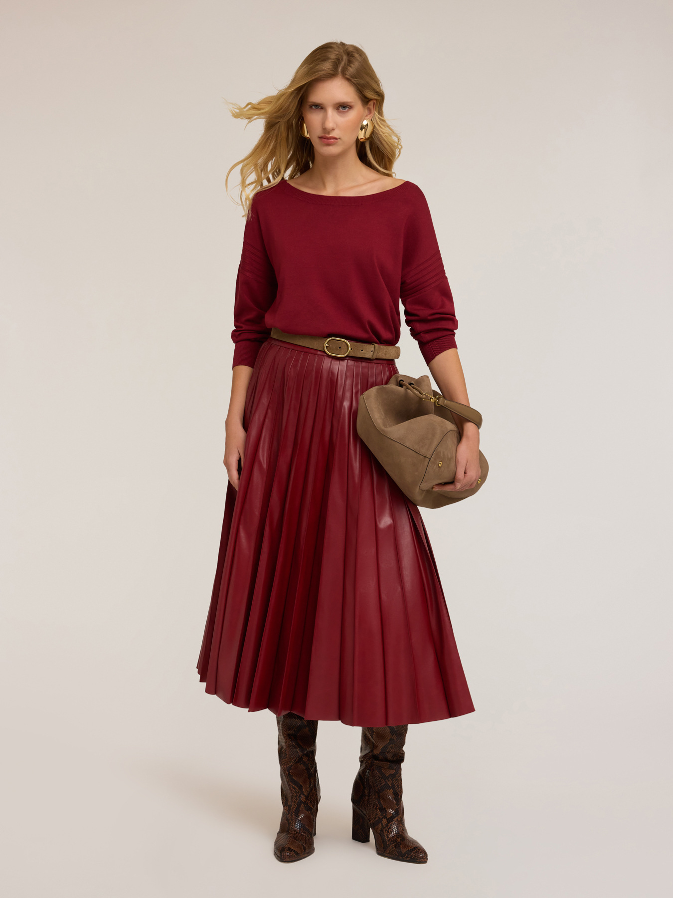 Oversized viscose sweater image number 3