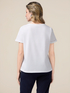 Cotton T-shirt with jewel embroidery image number 1