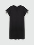 Dress with drawstring on the shoulders image number 4
