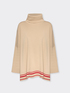Cape with striped edge image number 4