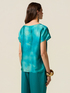 Patterned satin blouse image number 1