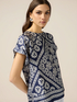 Blusa in raso fantasia image number 2