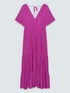 Long Smile viscose dress image number 4