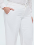 Wide Leg Trousers in fluid stretch fabric image number 3