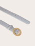 Belt with circular jewel buckle image number 2