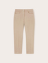 Pantaloni carrot in drill Rianne image number 4