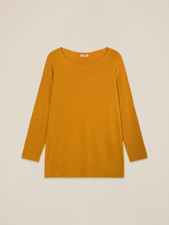 Oversized viscose blend sweater
