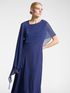 Elegant long dress with stole image number 2