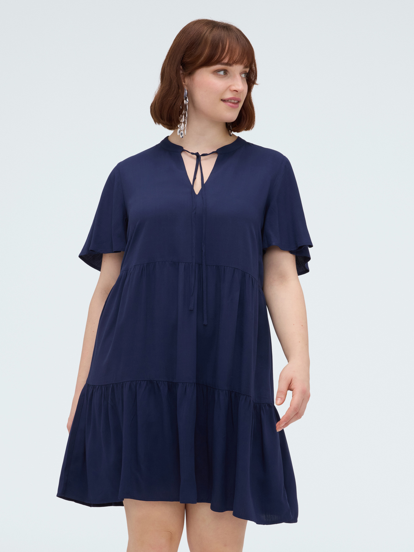 Smile Kleid kurz mit Schleife image number 2