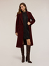 Manteau croisé en drap de laine mélangée image number 2