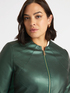 Shimmer fabric biker jacket image number 3