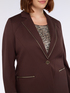 Blazer in punto Milano con zip decorative image number 3