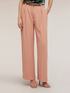 Pantalon large en satin avec passepoil latéral image number 2