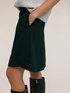 A-line skirt with asymmetrical hem image number 2