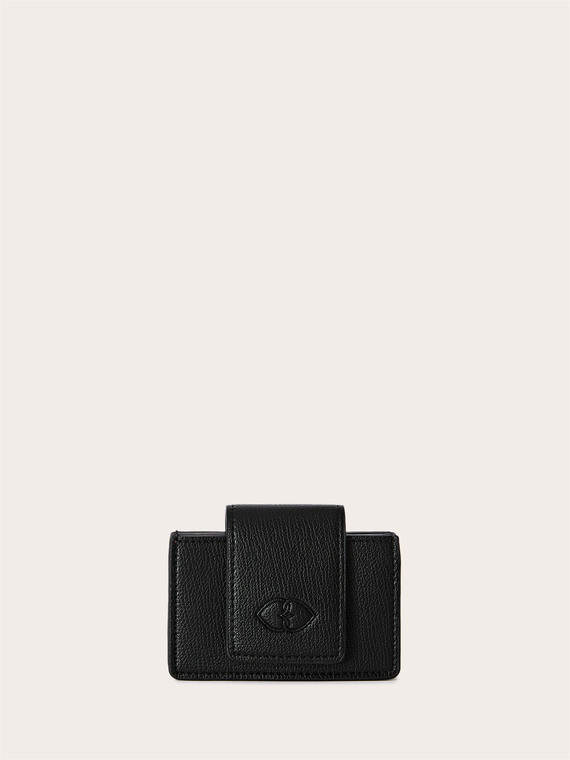 Coated fabric document holder