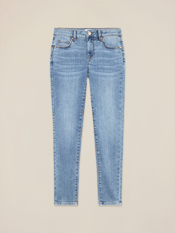 Jeans skinny stone washed