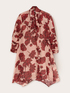 Floral dress in crepe image number 4