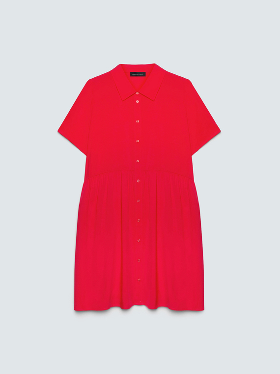 Vestido Smile corto en muselina