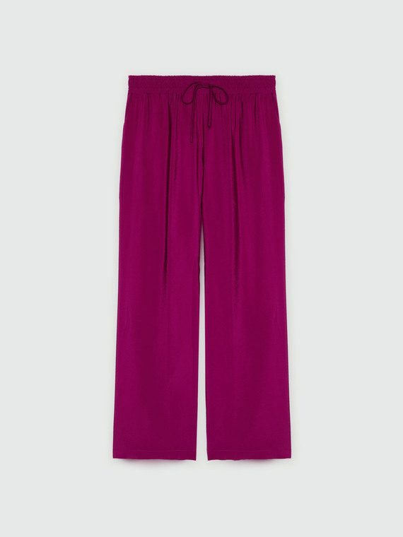 Hose aus mattem Satin
