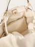 Curly tote bag in coated fabric image number 4