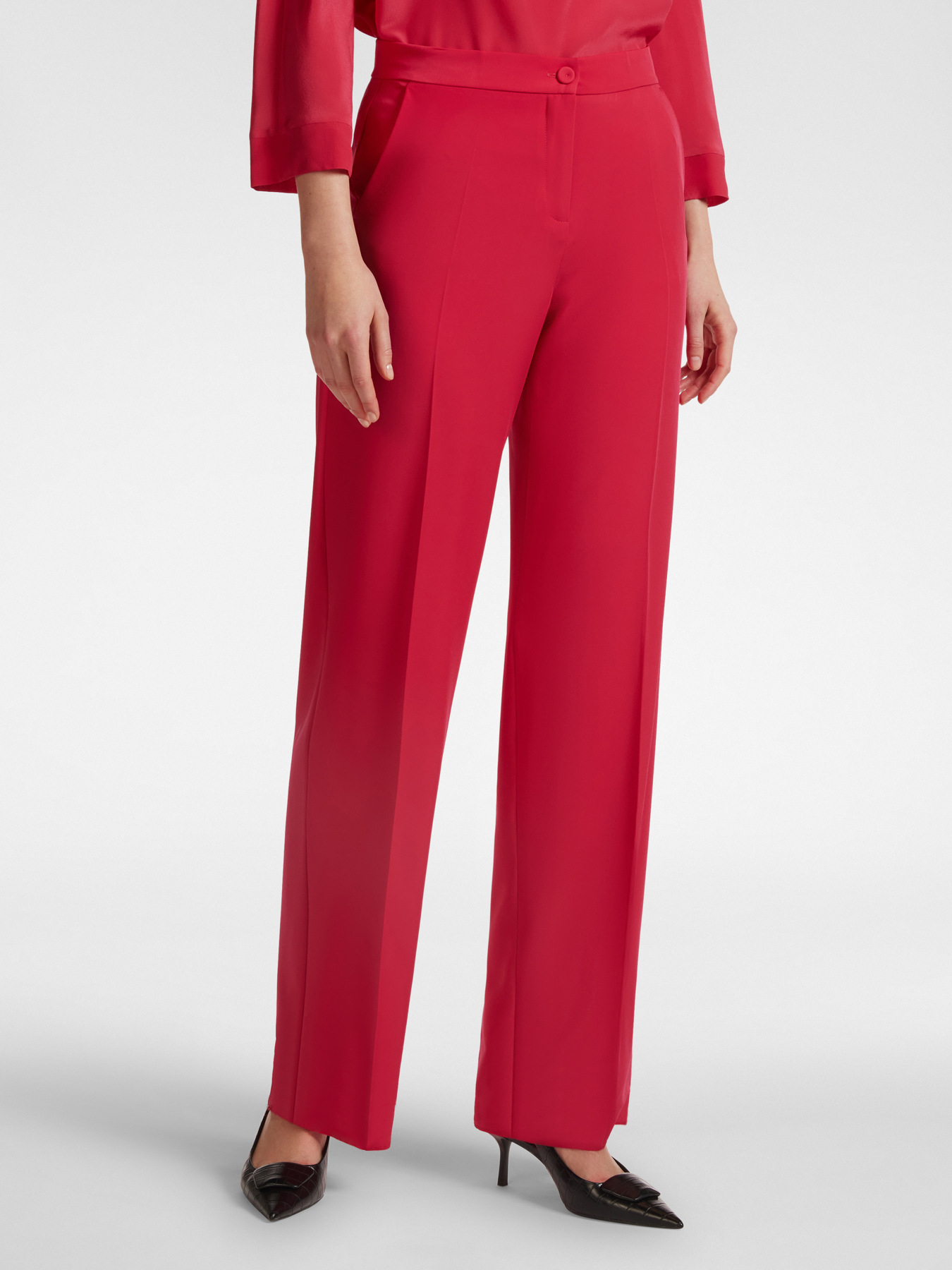 Pantaloni in cady stretch image number 2