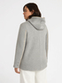 Jacke aus Sweatstoff mit Kapuze image number 1
