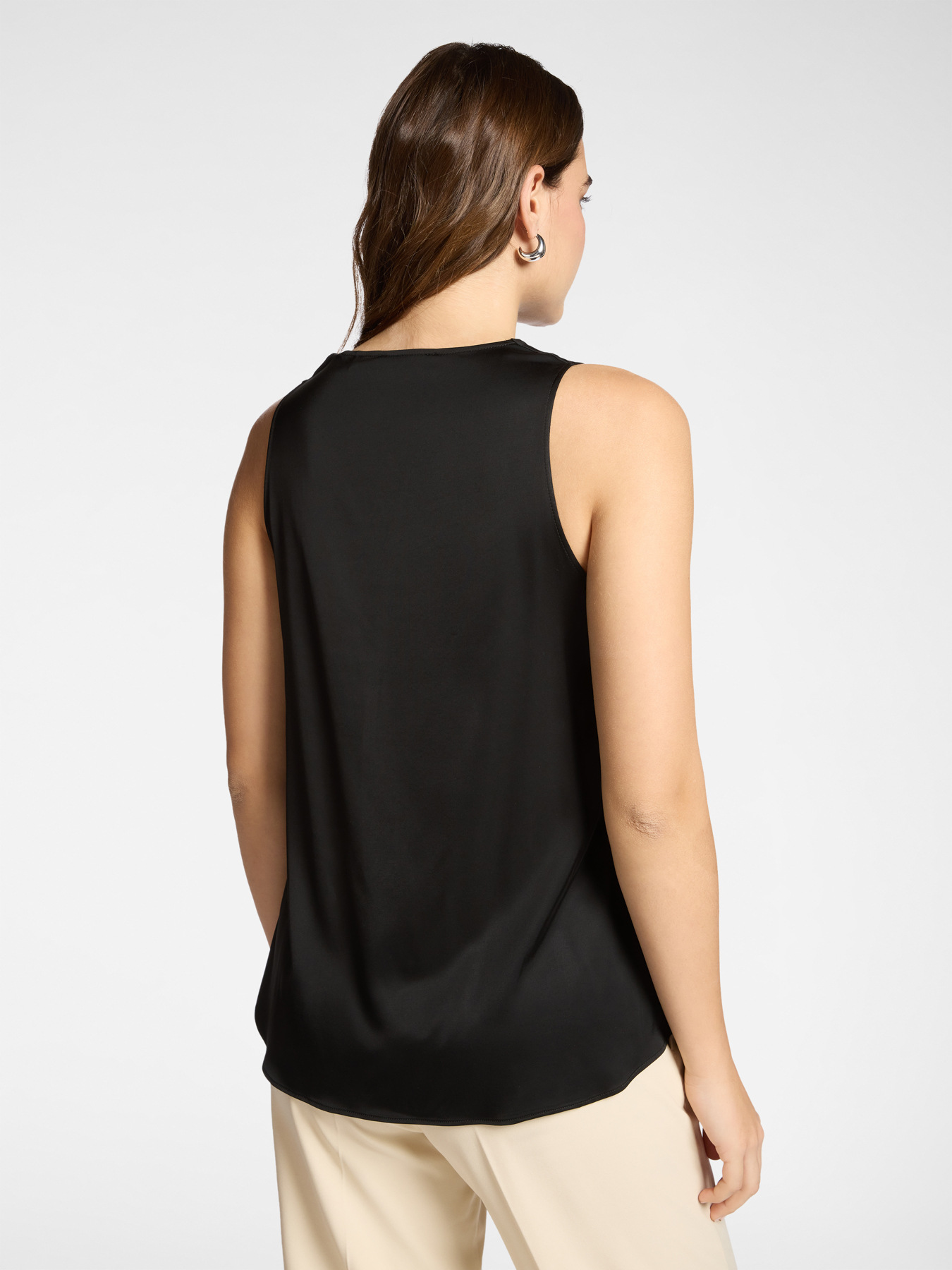 Top aus Viskosesatin image number 1