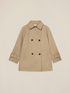 Trench doppiopetto midi con gilet interno image number 4