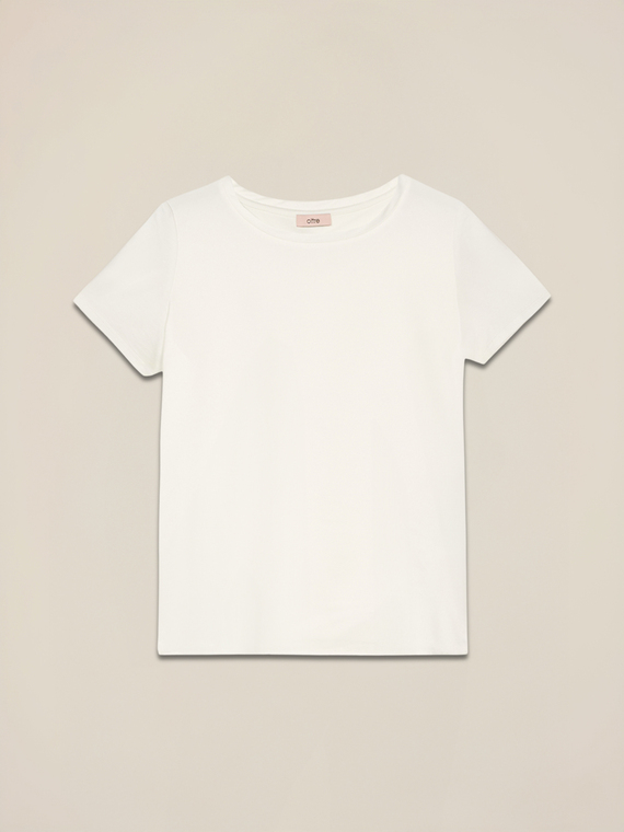 T-shirt bimaterica