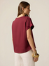 T-Shirt aus Jersey mit Satin-Besatz image number 1