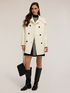 Kimono-style coat in wool blend fabric image number 2