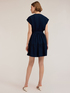 Short dress with jersey frill image number 1