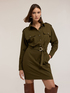 Chemisier militaire avec ceinture image number 2