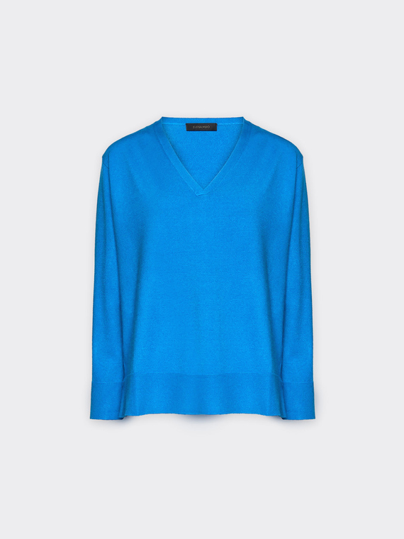Pullover mit V-Ausschnitt